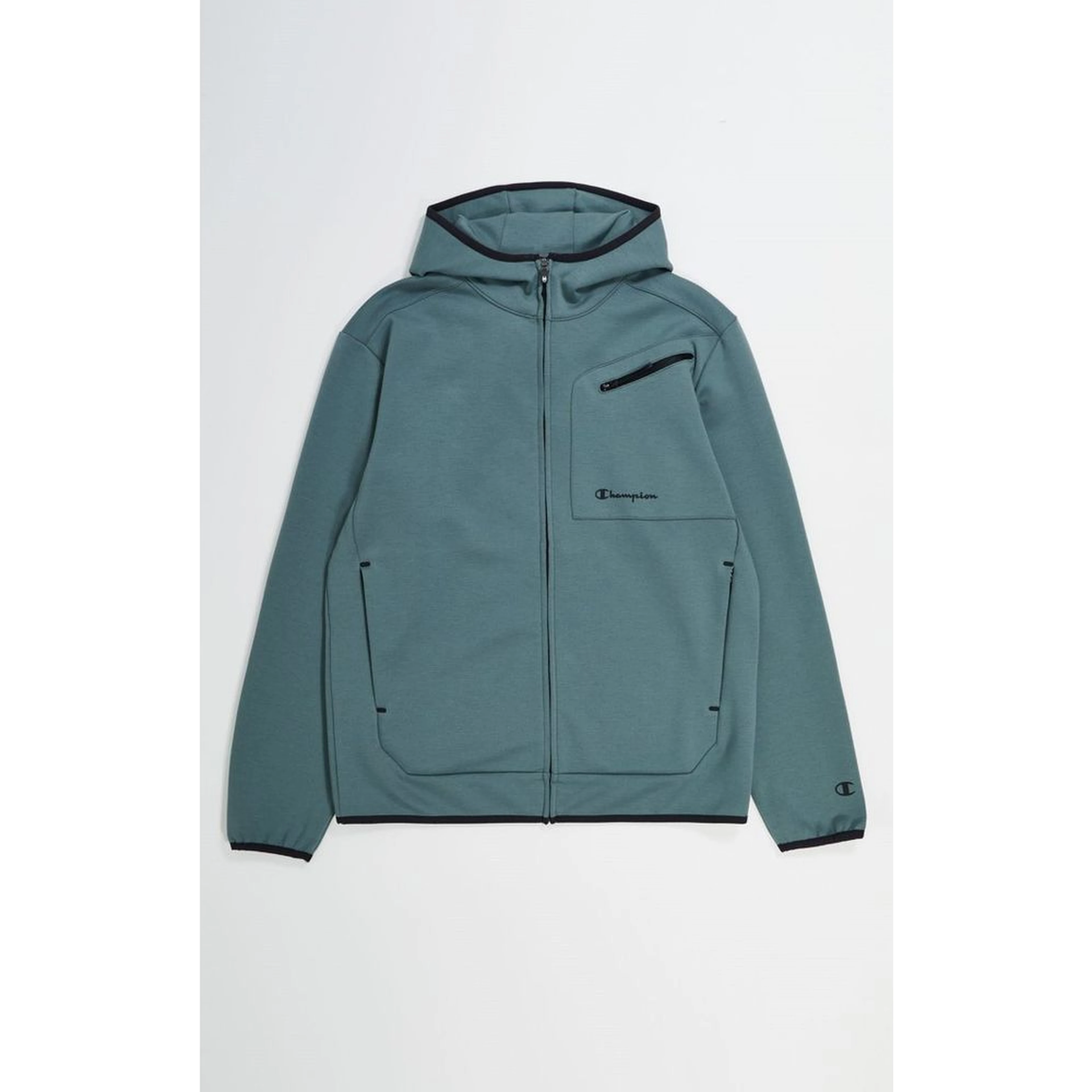 Green Polyester Sweatshirt