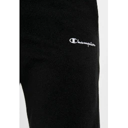 Black Polyester Joggers (Workout Pants)