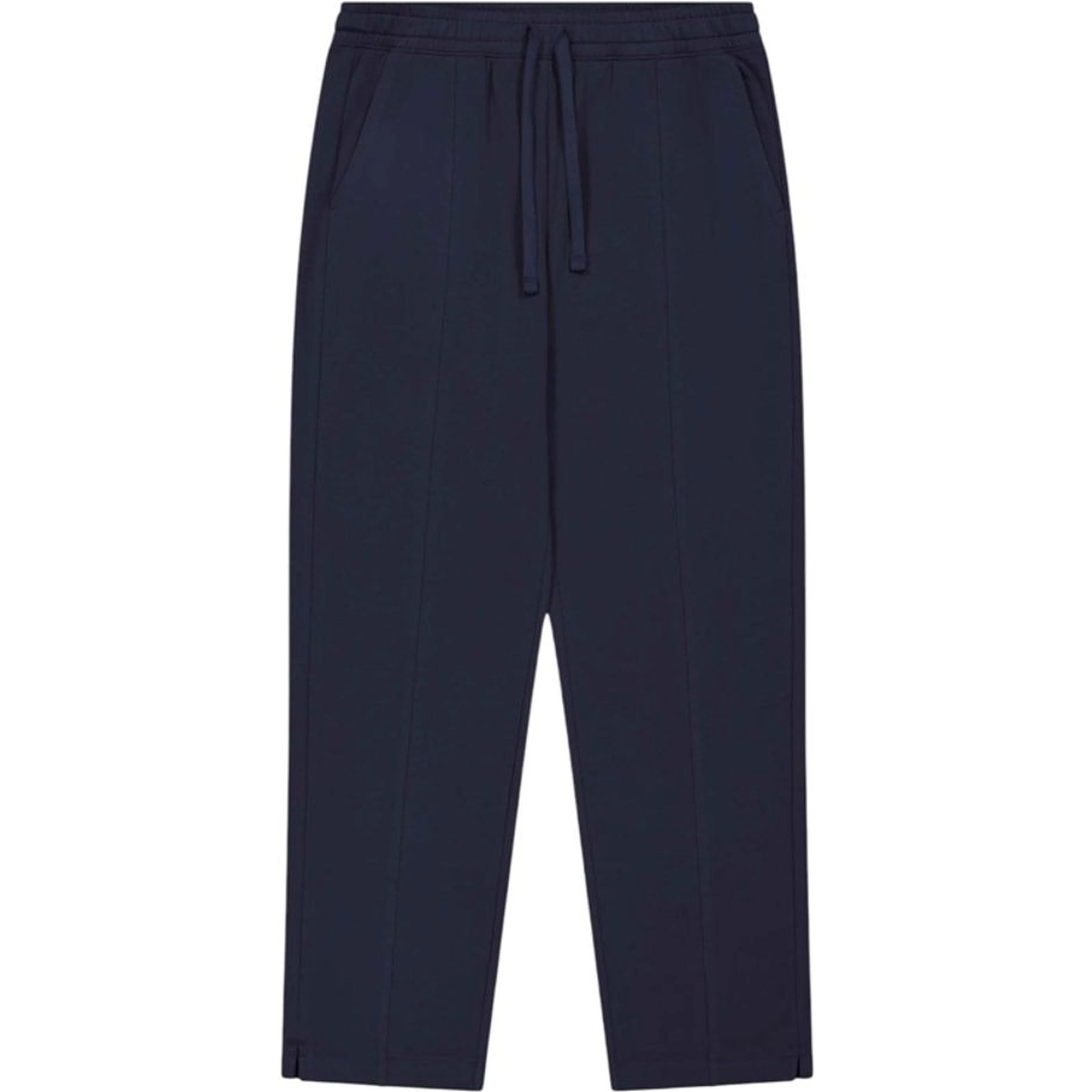 Navy Blue Cotton Athletic Pants