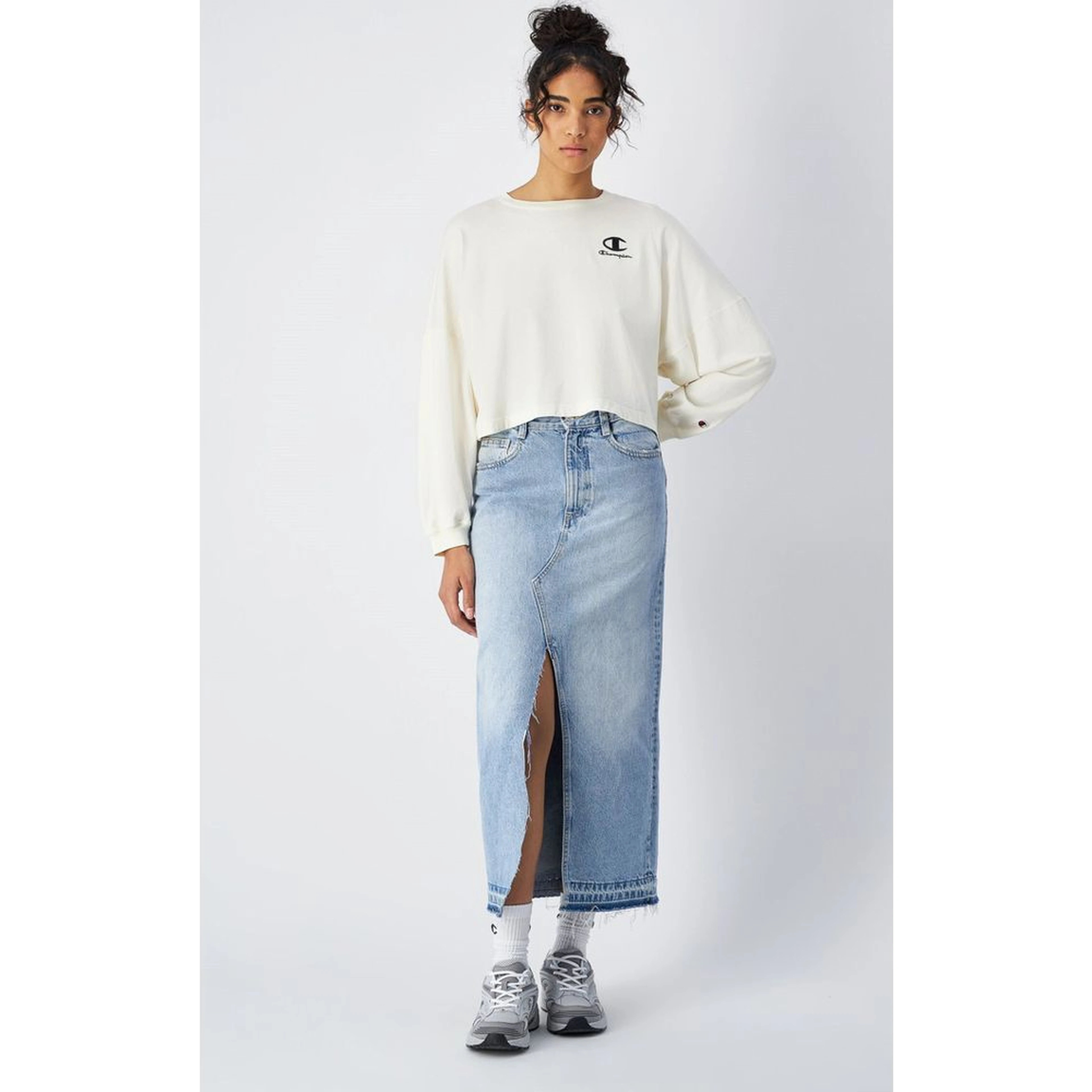 Natural Cotton Long Sleeve T-Shirt