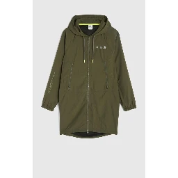 Green Polyamide Shell Jacket