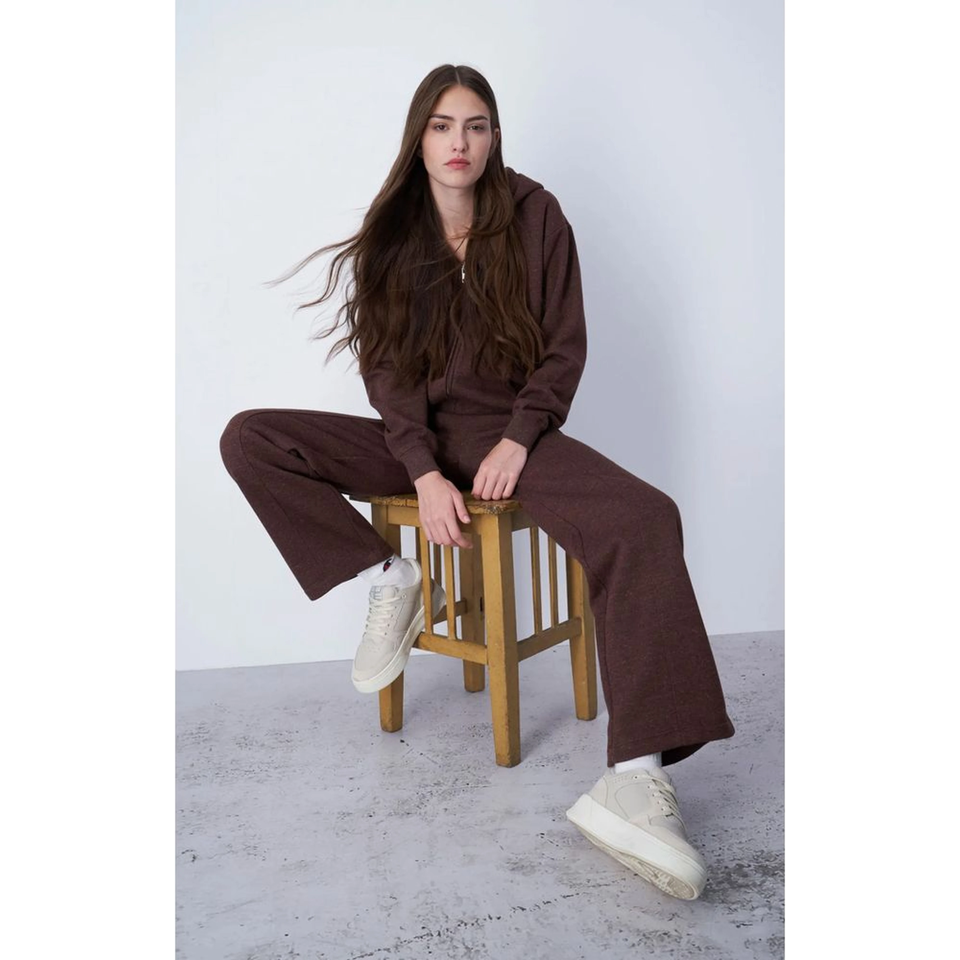 Brown Cotton Joggers (Workout Pants)