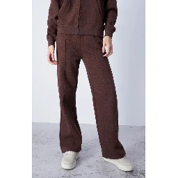 Brown Cotton Joggers (Workout Pants)