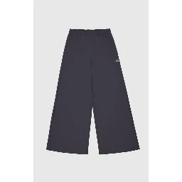 Black Polyamide Casual Pants