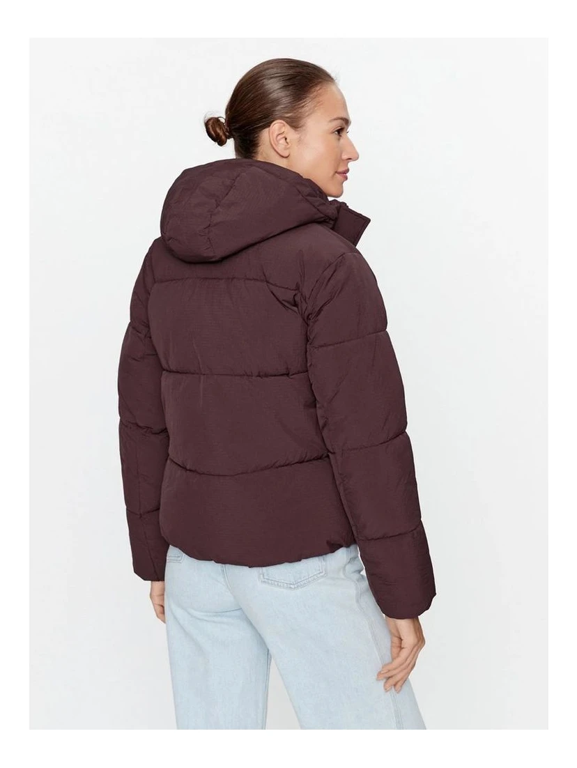 Brown Polyamide Parka