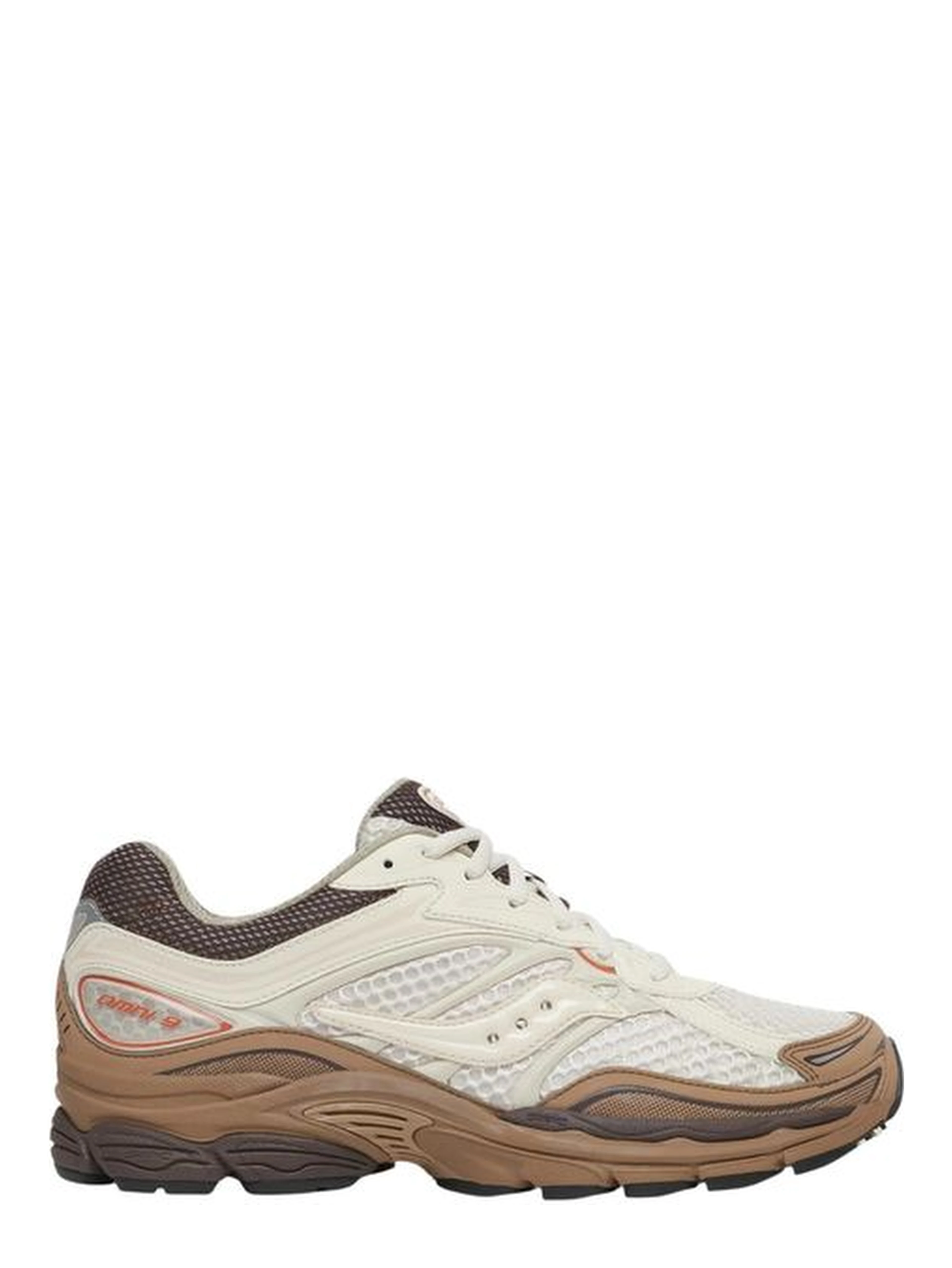Beige Synthetic Athletic Sneakers