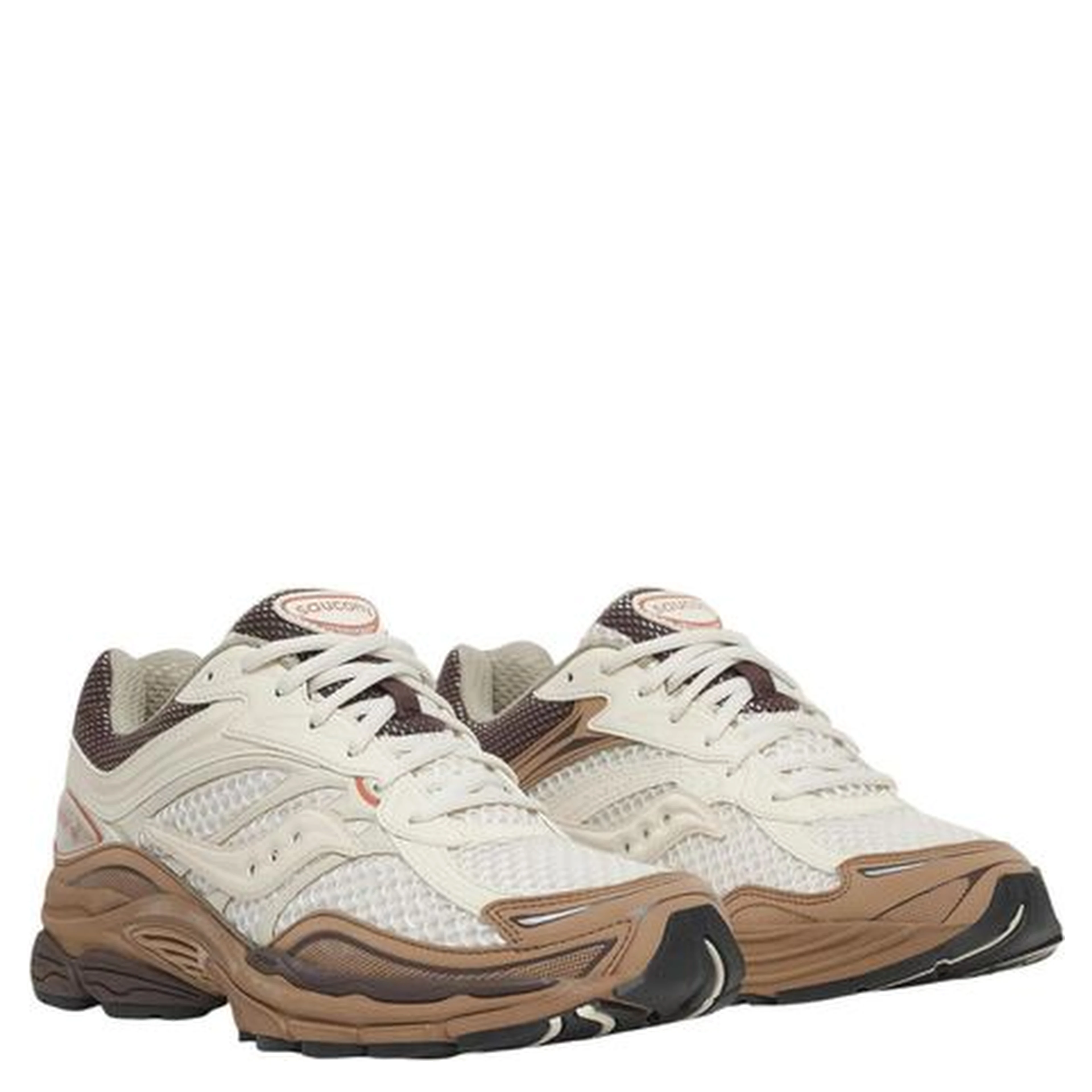 Beige Synthetic Athletic Sneakers