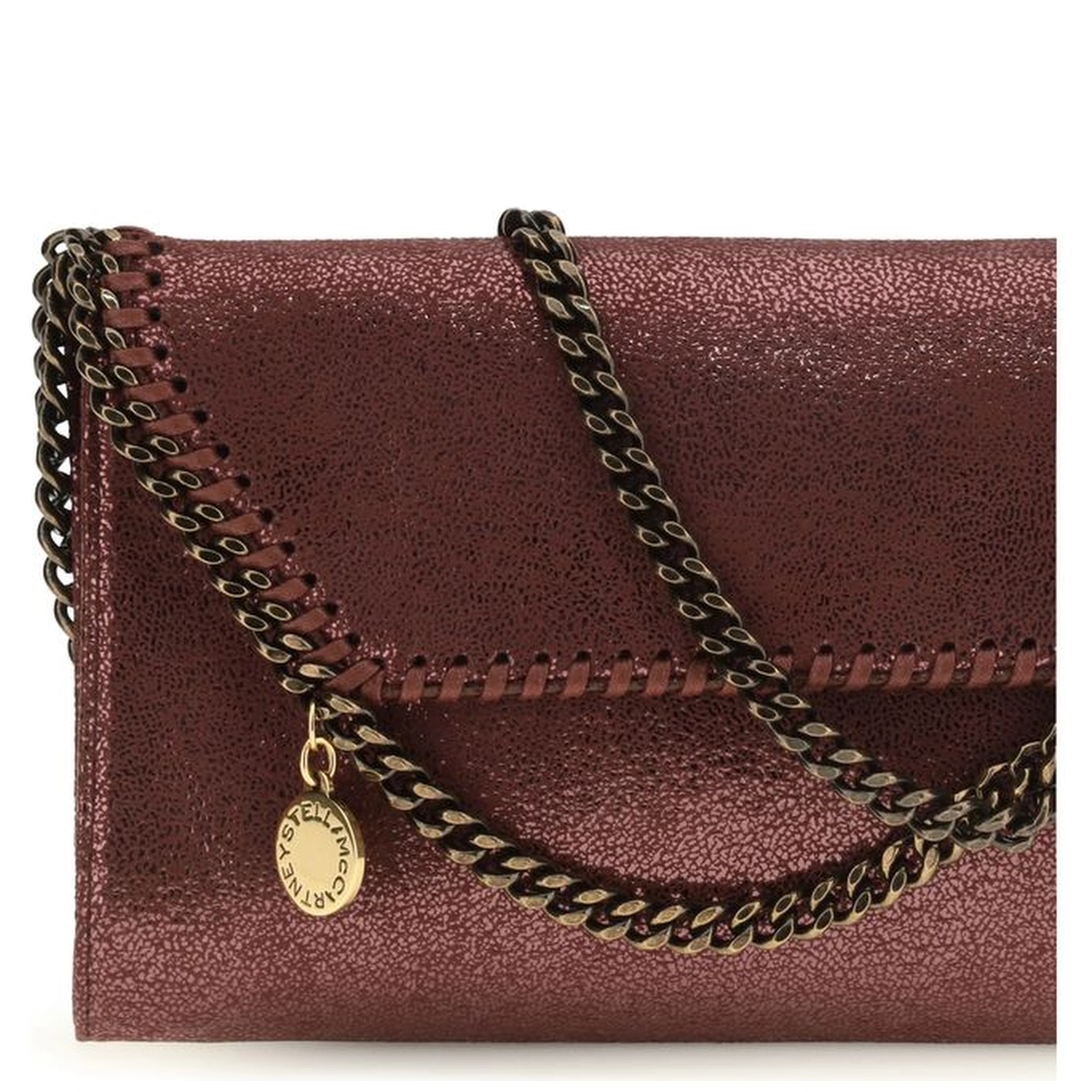 Bordeaux Vegan Leather Shoulder Bag