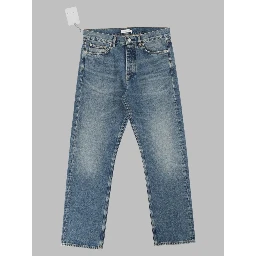 Jeans Standard In Denim Di Cotone