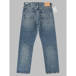 Jeans Standard In Denim Di Cotone