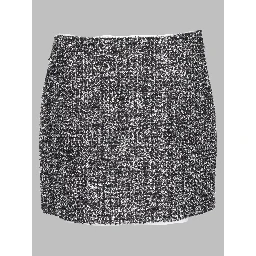 Minigonna in Tweed Metallizzato