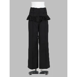Pantalone in Lana Calandrata