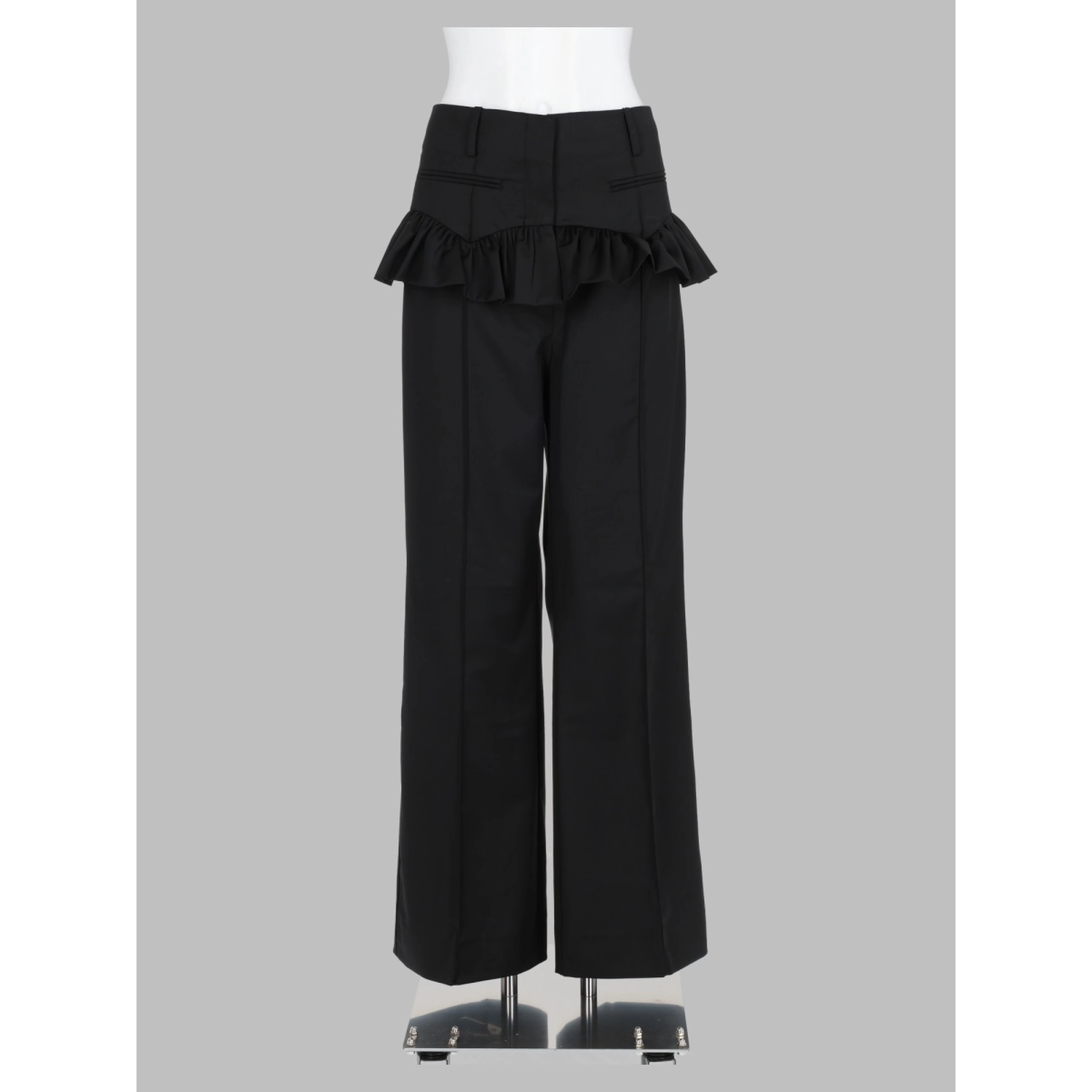 Pantalone in Lana Calandrata