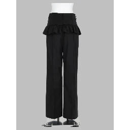Pantalone in Lana Calandrata