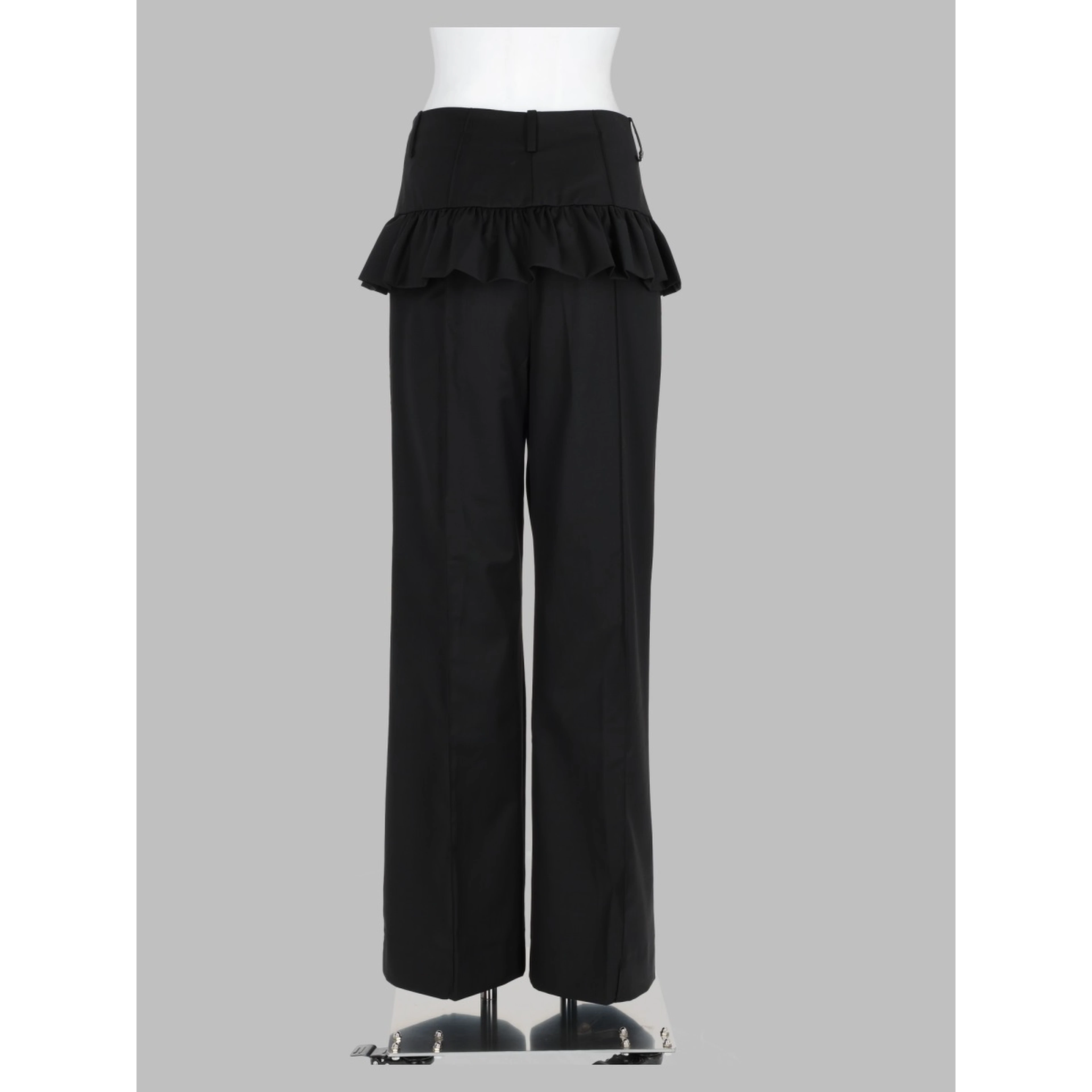 Pantalone in Lana Calandrata