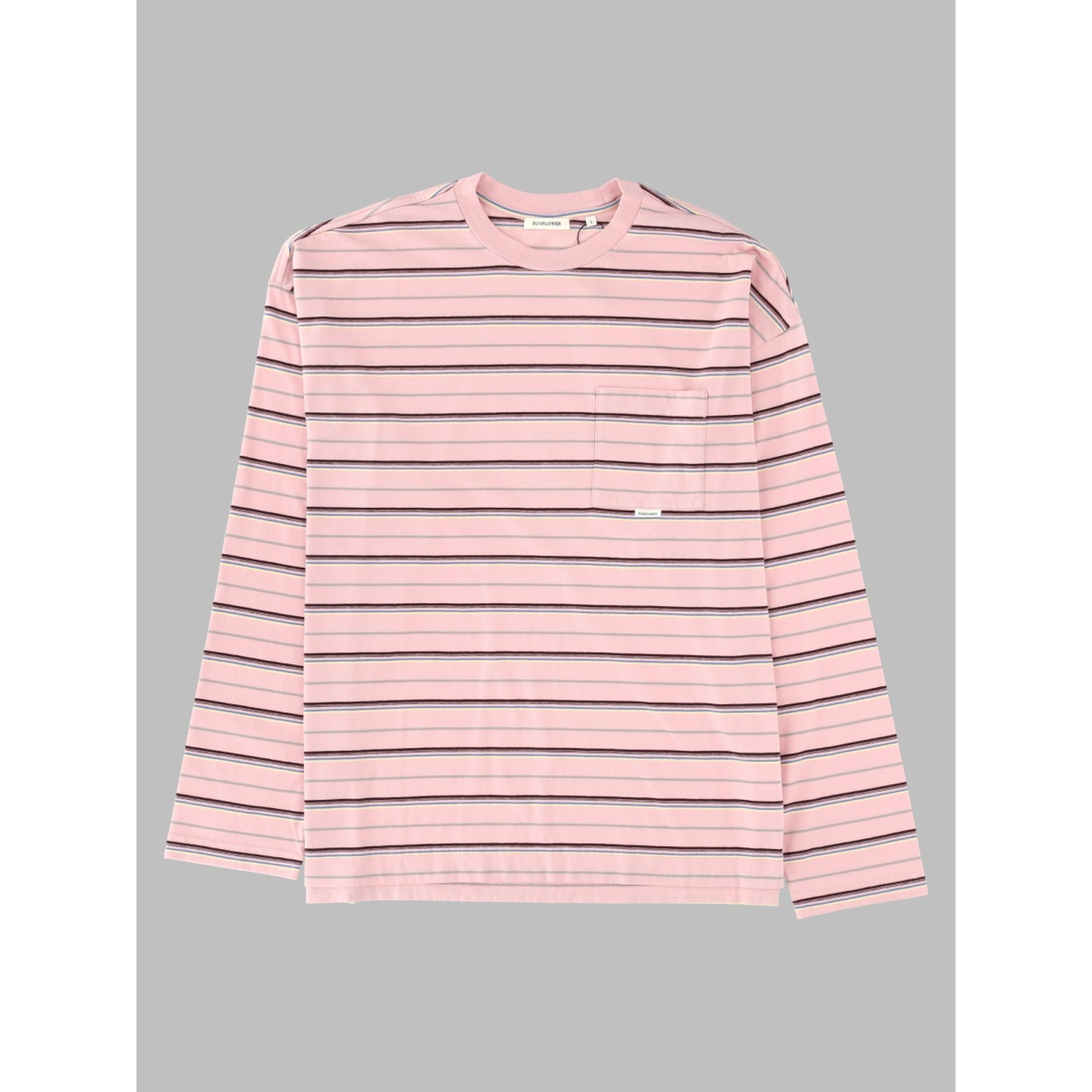 T-shirt A Mamica Lunga In Cotone