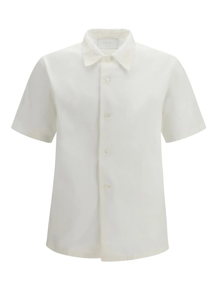 White Cotton Dress Shirt