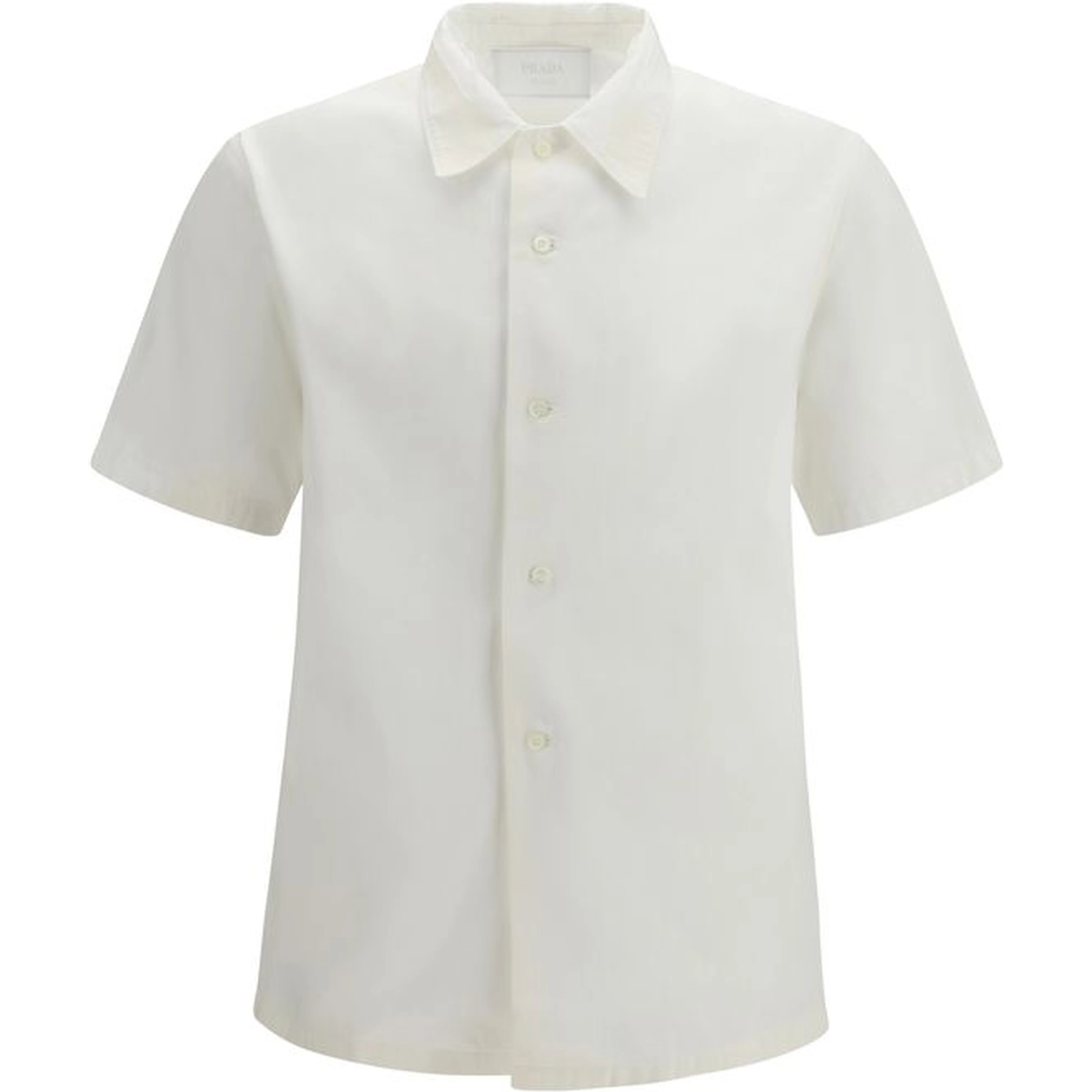 White Cotton Dress Shirt