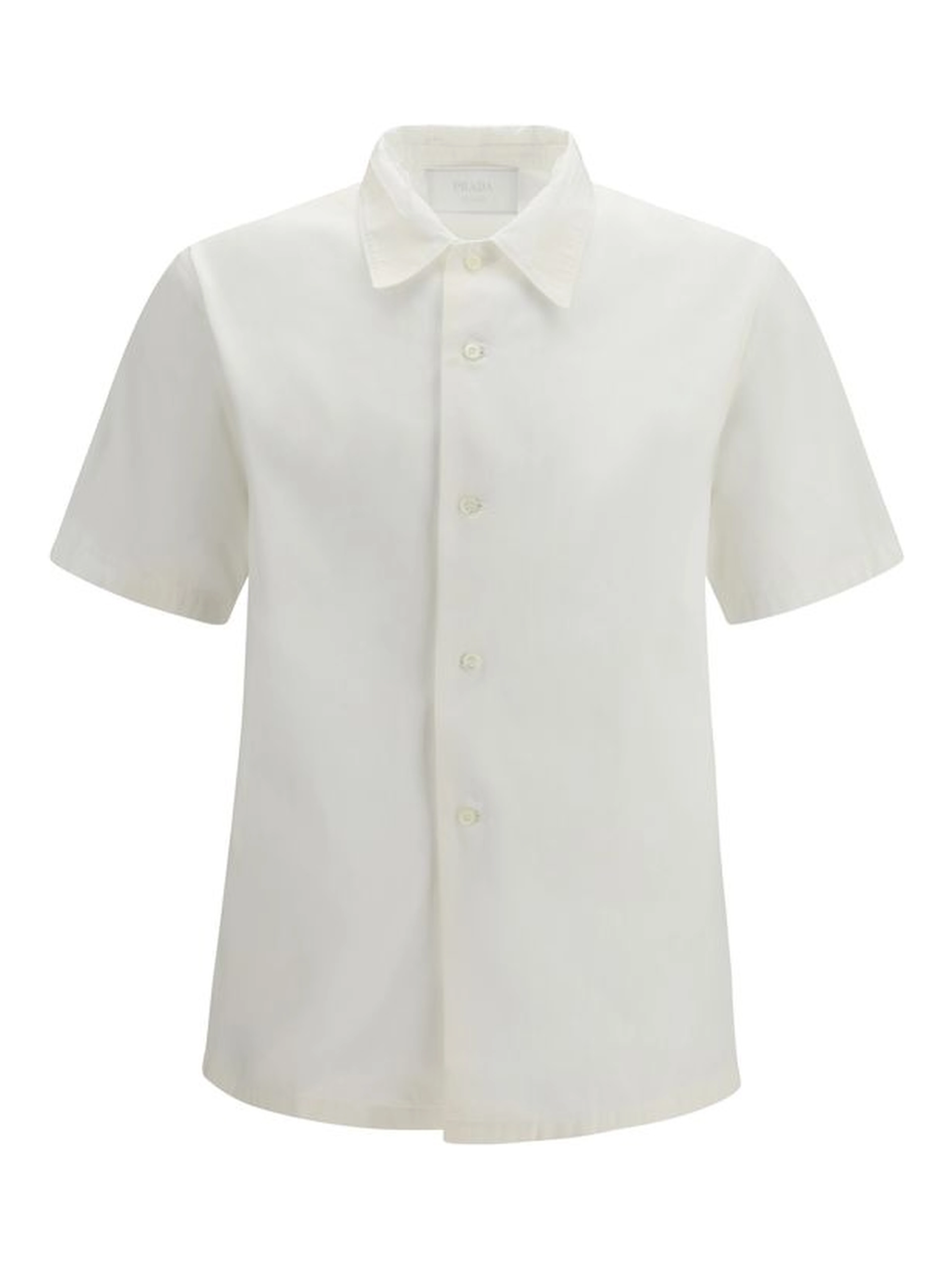 White Cotton Dress Shirt
