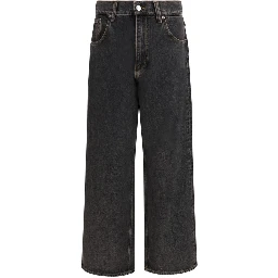 Black Cotton Jeans Denim
