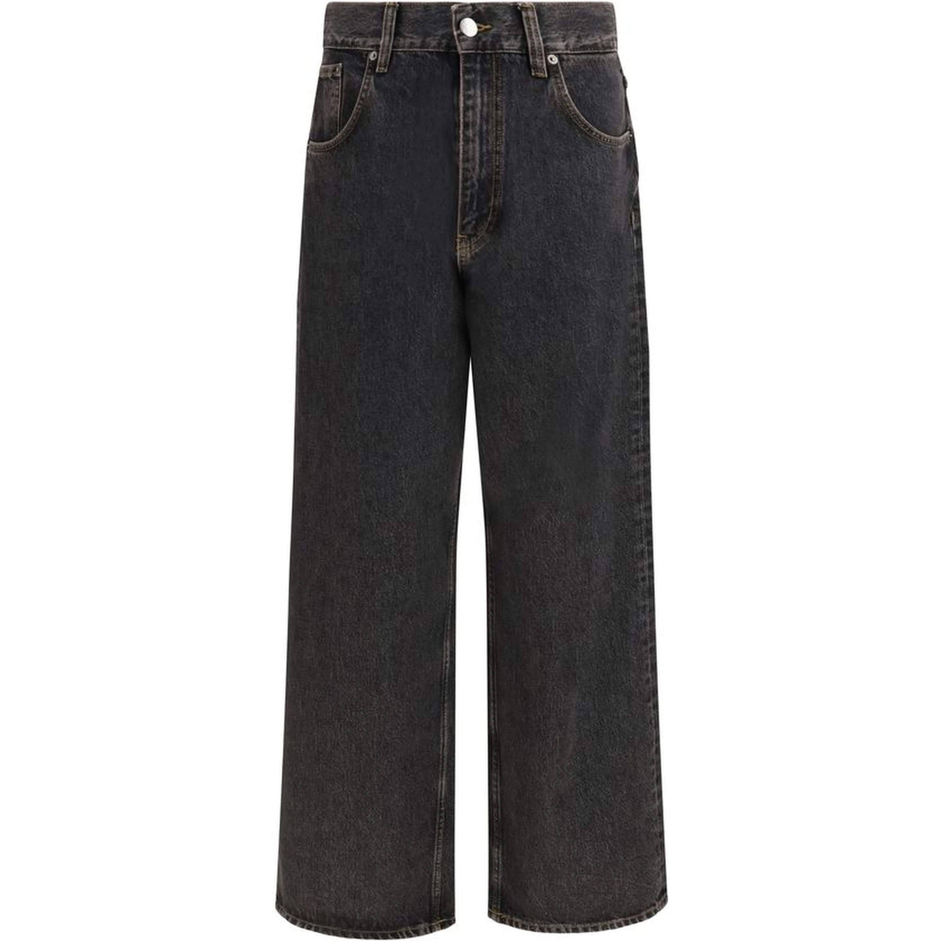 Black Cotton Jeans Denim