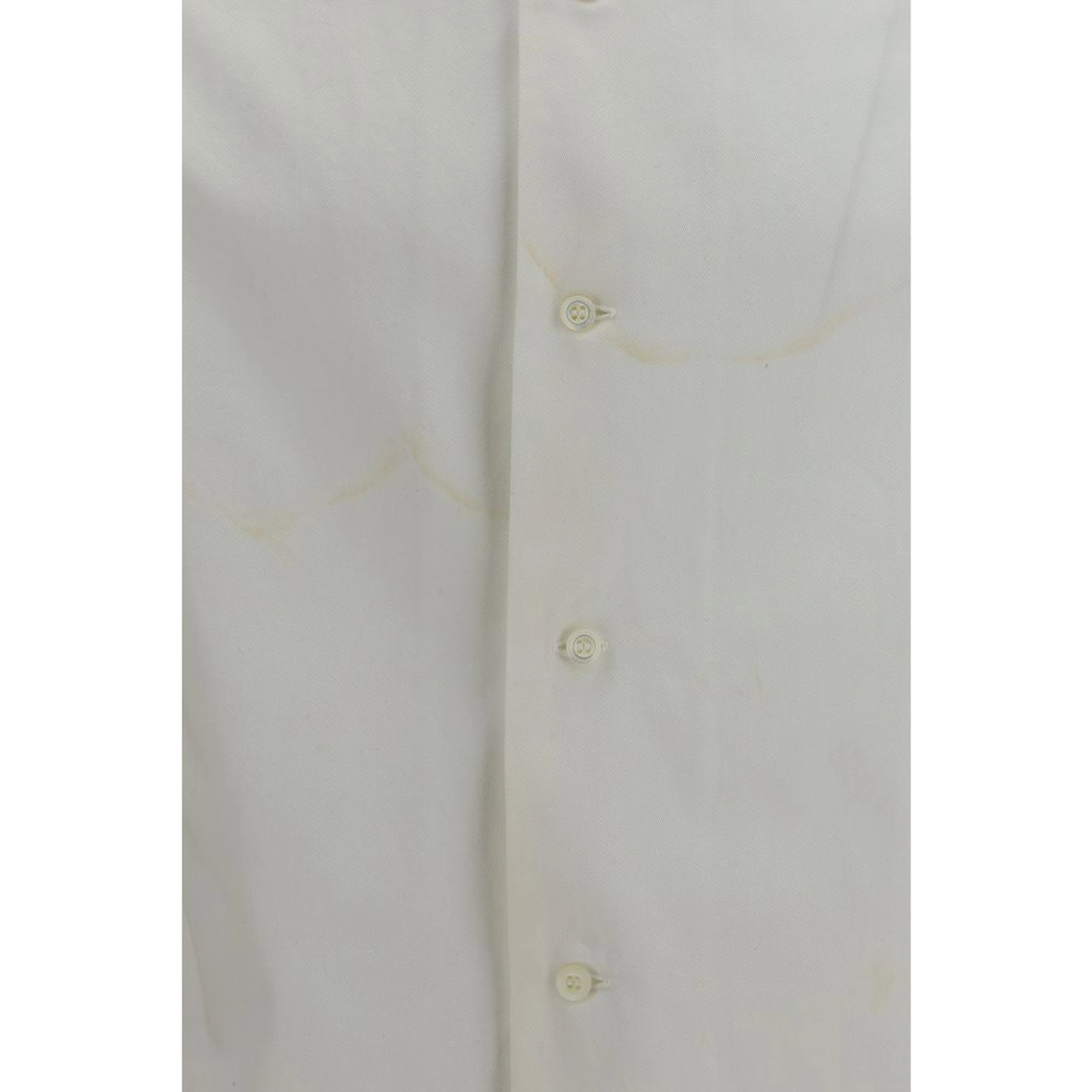 White Cotton Dress Shirt
