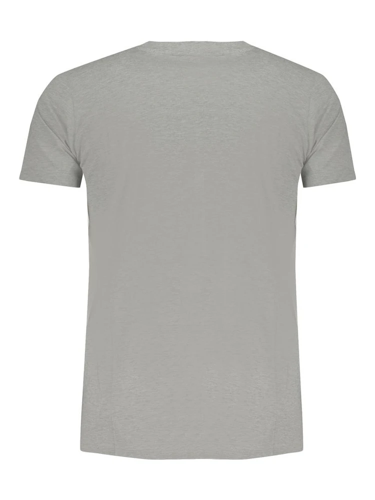 Gray Cotton Men's T-shirt alternative