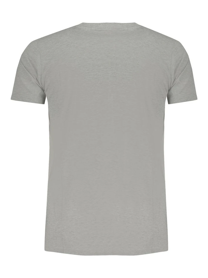 Gray Cotton Men's T-shirt