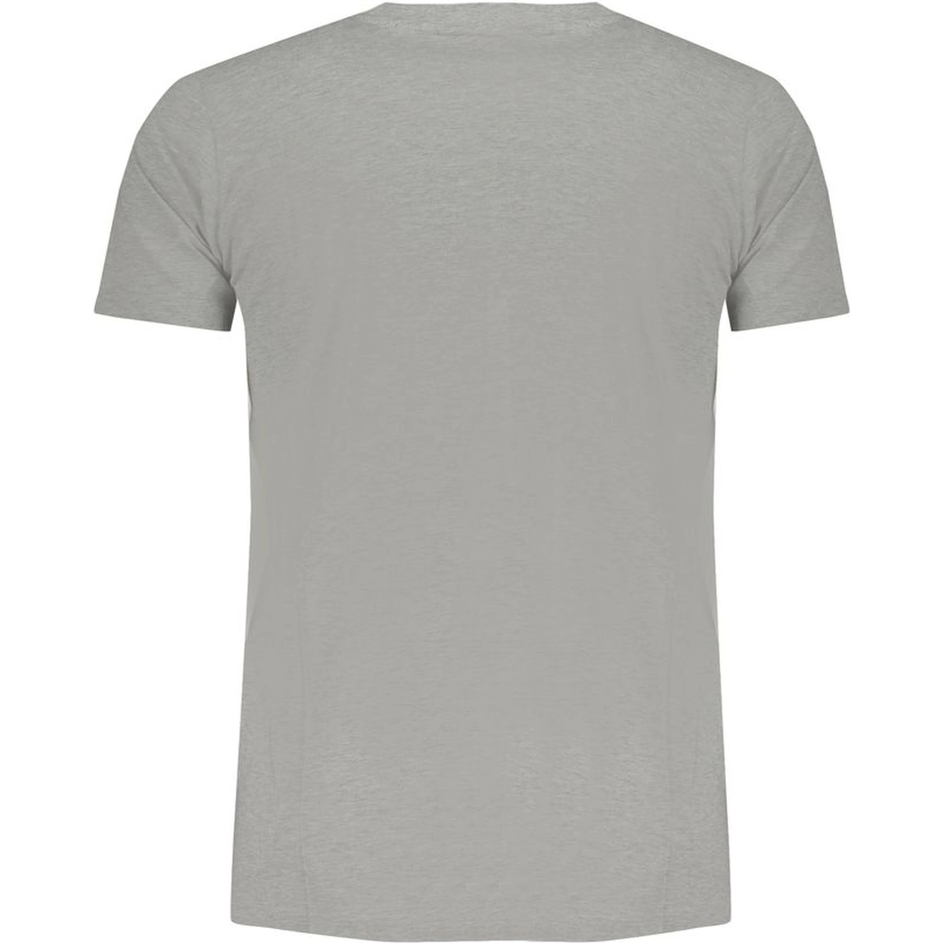 Gray Cotton Men's T-shirt