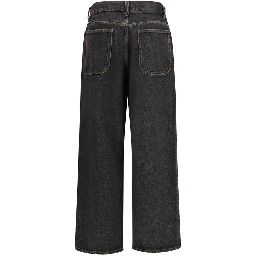 Black Cotton Jeans Denim