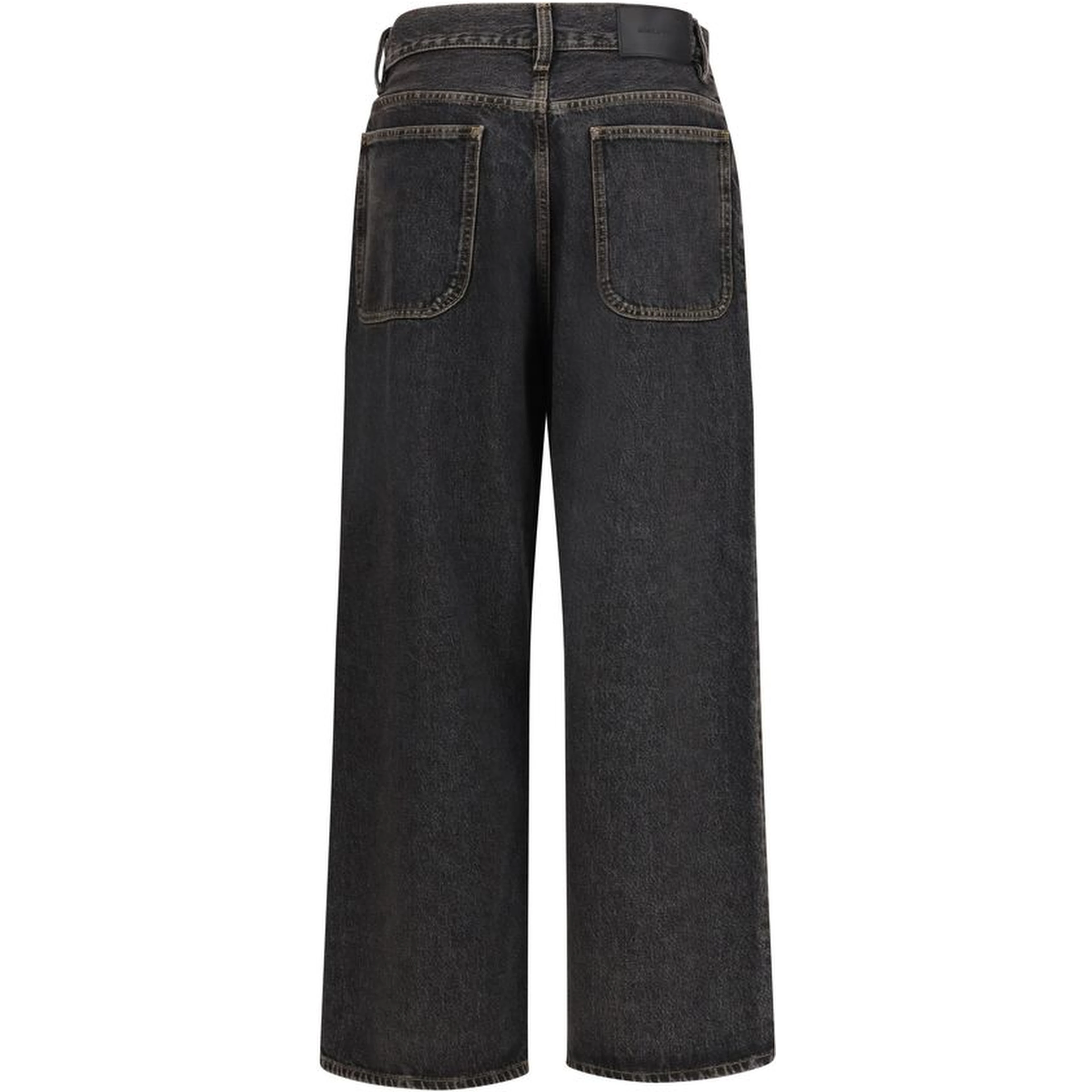 Black Cotton Jeans Denim