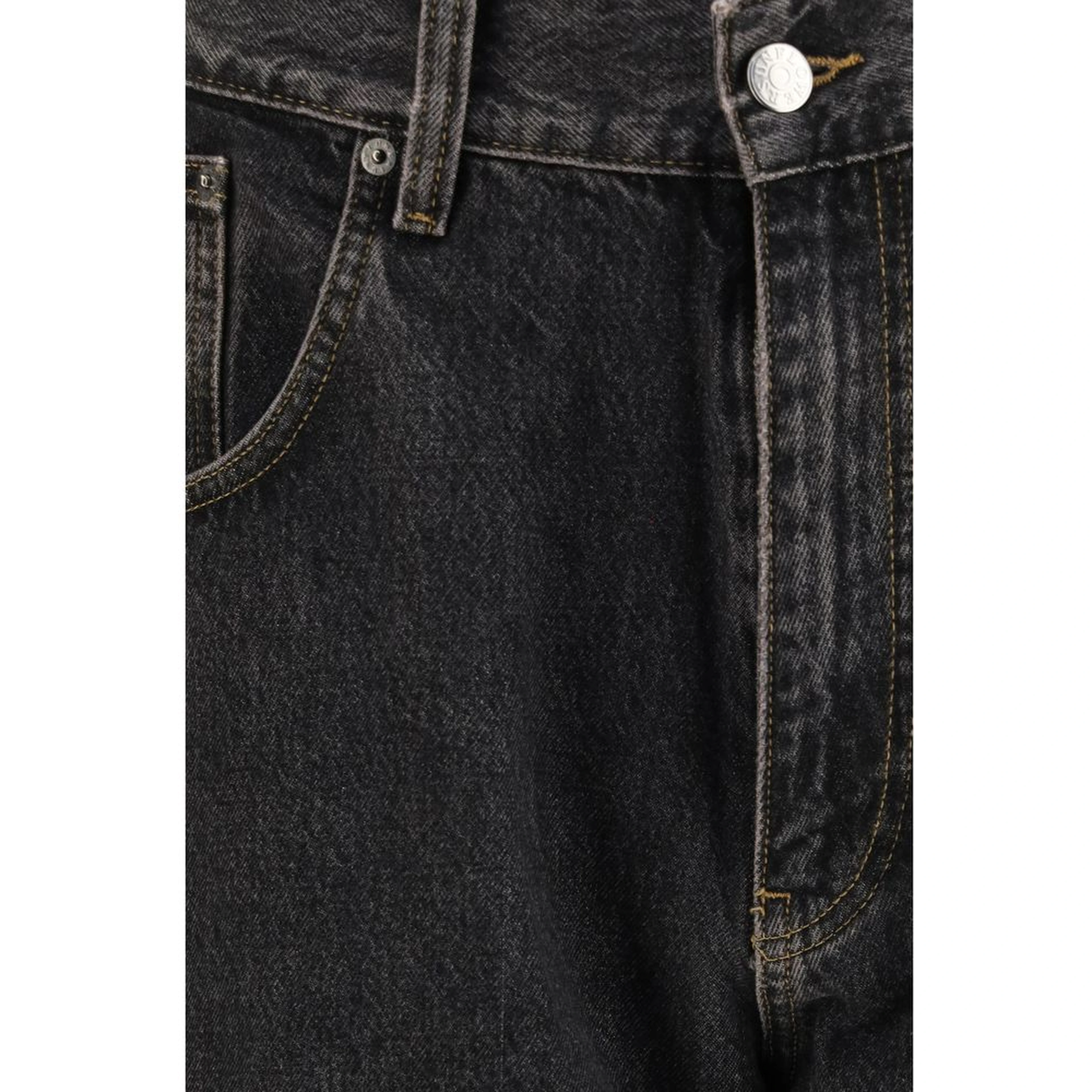 Black Cotton Jeans Denim