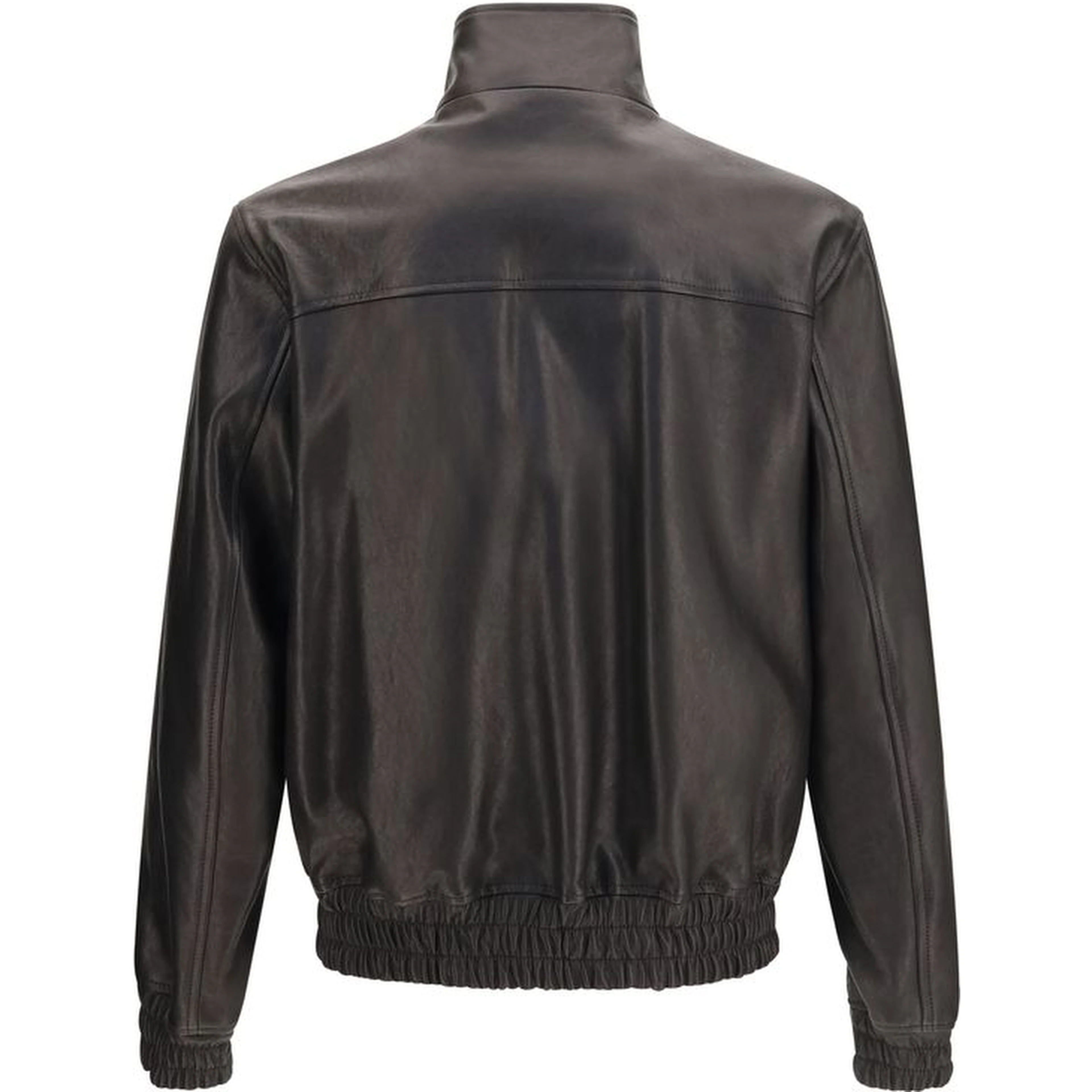 Black Lamb Ovis Aries Leather Jacket