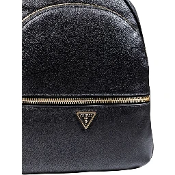 Black Polyethylene Backpack