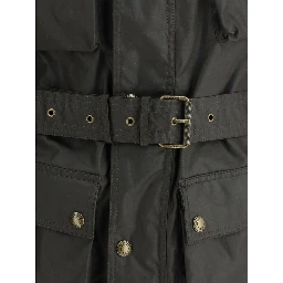 Bicolor Cotton Rain Coat