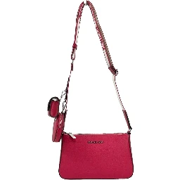 Michael Kors  Jet Set Small Saffiano Leather Crossbody Bag With Case For Apple Airpods Pro