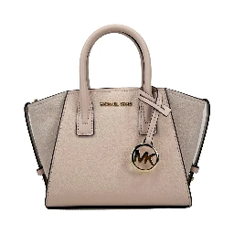 Michael Kors Avril Extra-Small Leather And Suede Satchel
