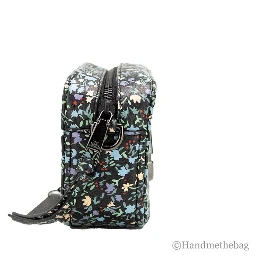 Marc Jacobs The Mini Floral Snapshot Printed Leather Crossbody Bag Purse