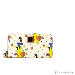 Dooney & Bourke Snow White Seven Dwarfs 85th Anniversary Large Wristlet Wallet