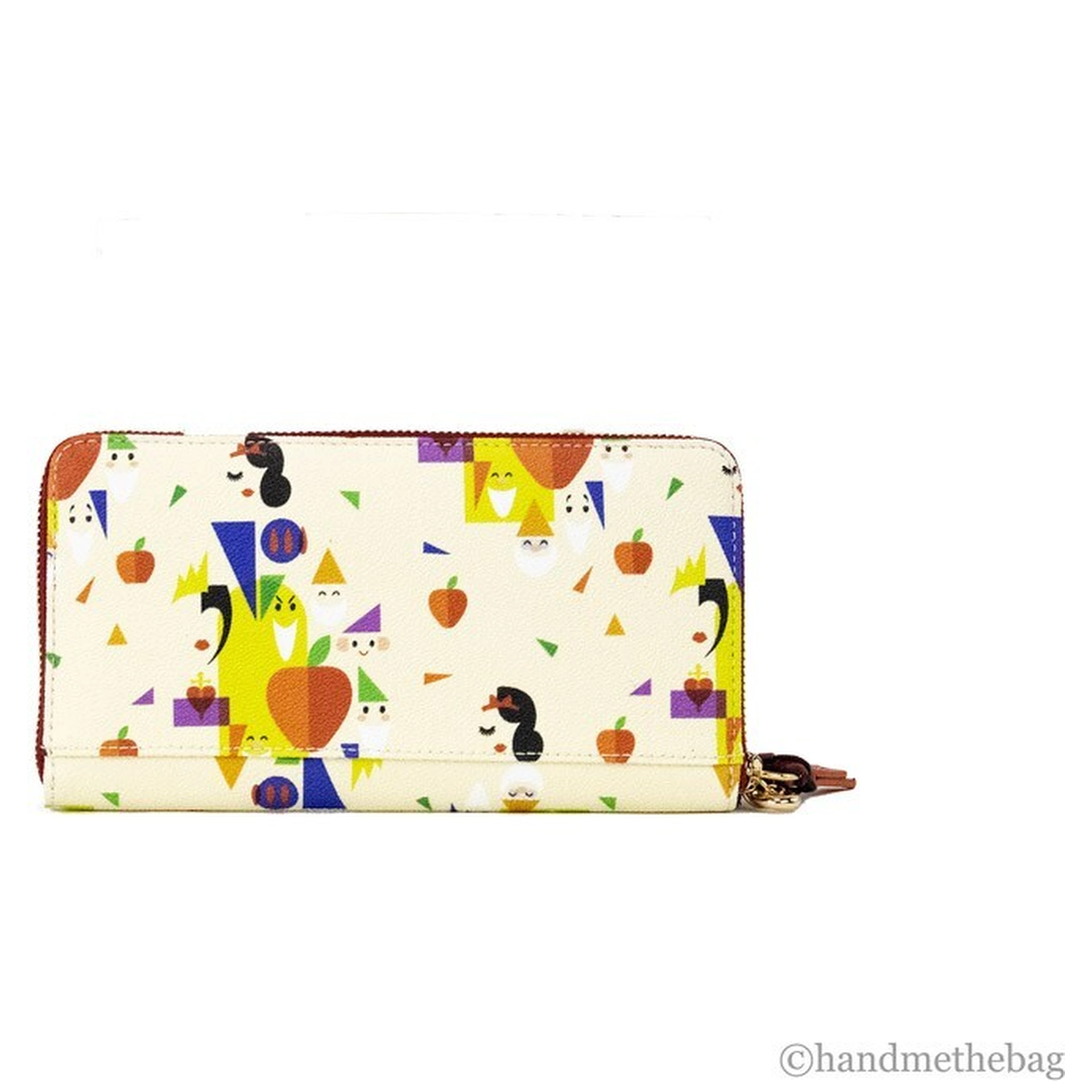 Dooney & Bourke Snow White Seven Dwarfs 85th Anniversary Large Wristlet Wallet