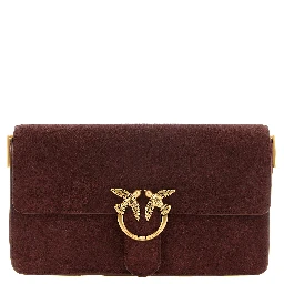 Bordeaux Calfskin Shoulder Bag