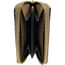 Burberry MN Zip Around Check Coin Wallet