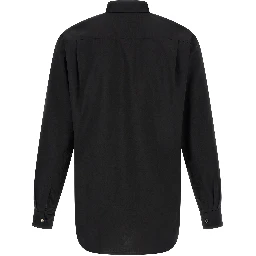 Black Polyester Blouse