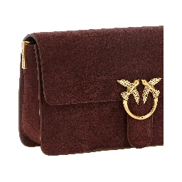 Bordeaux Calfskin Shoulder Bag