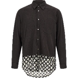 Bicolor Polyester Blouse