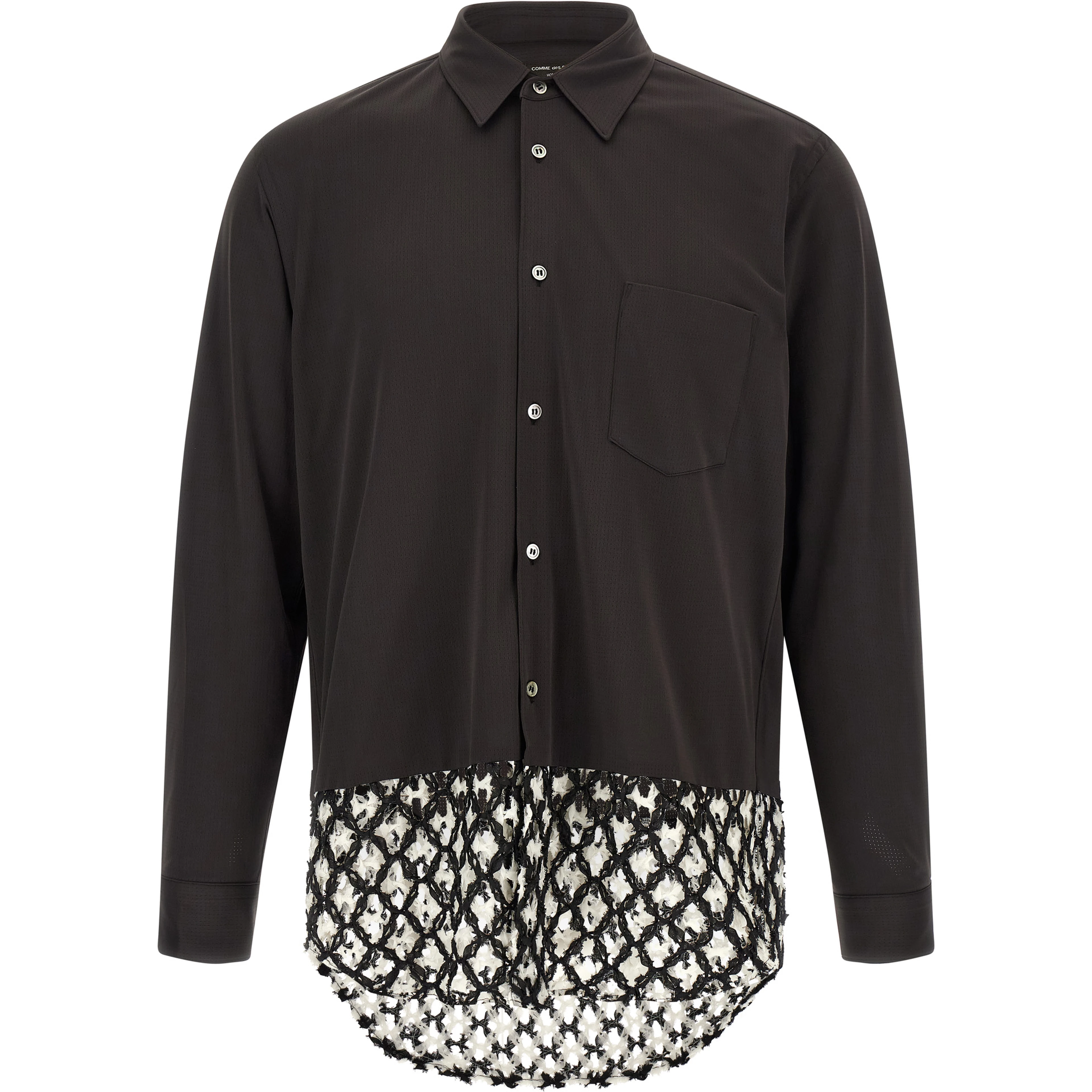 Bicolor Polyester Blouse