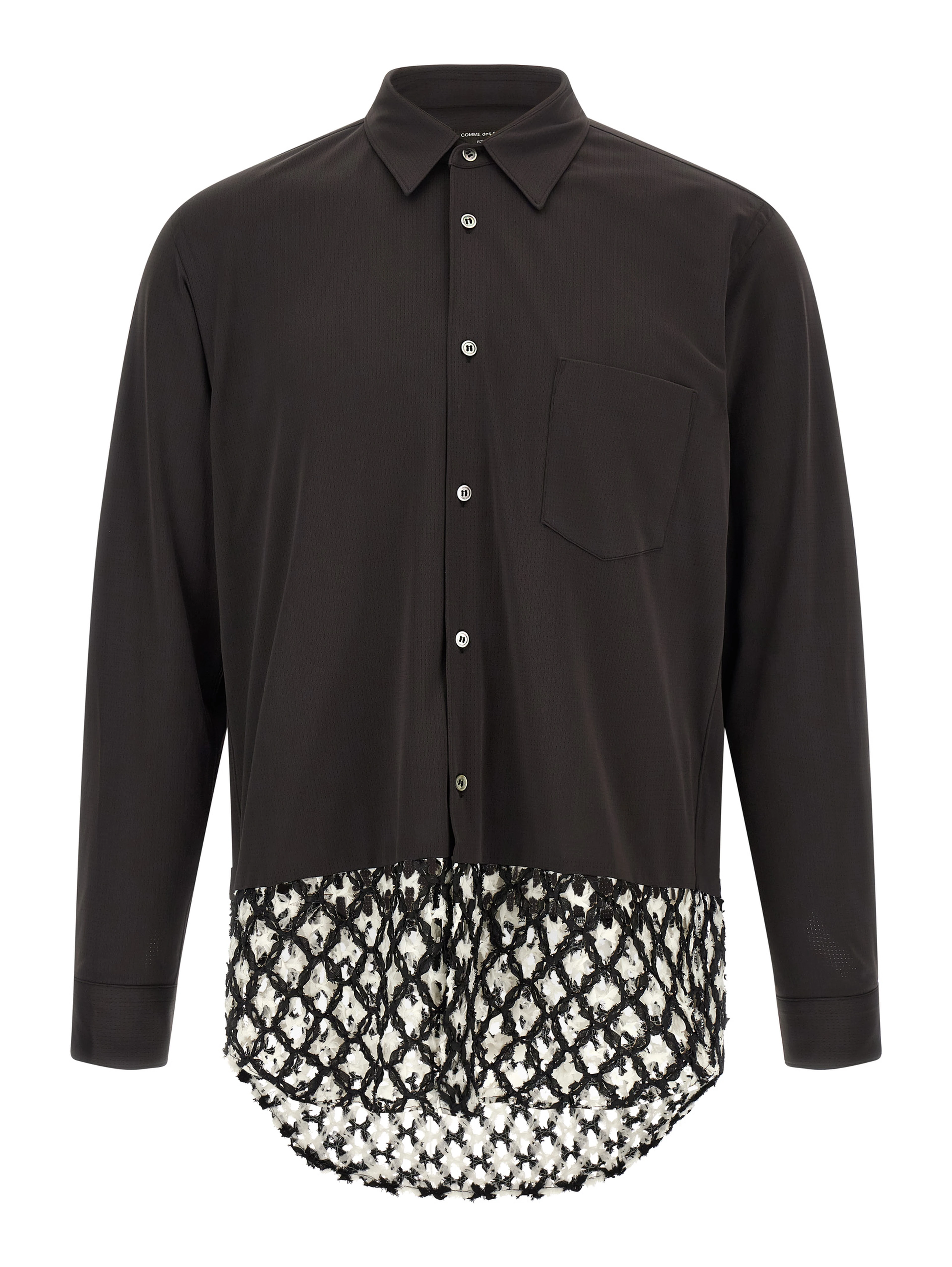 Bicolor Polyester Blouse