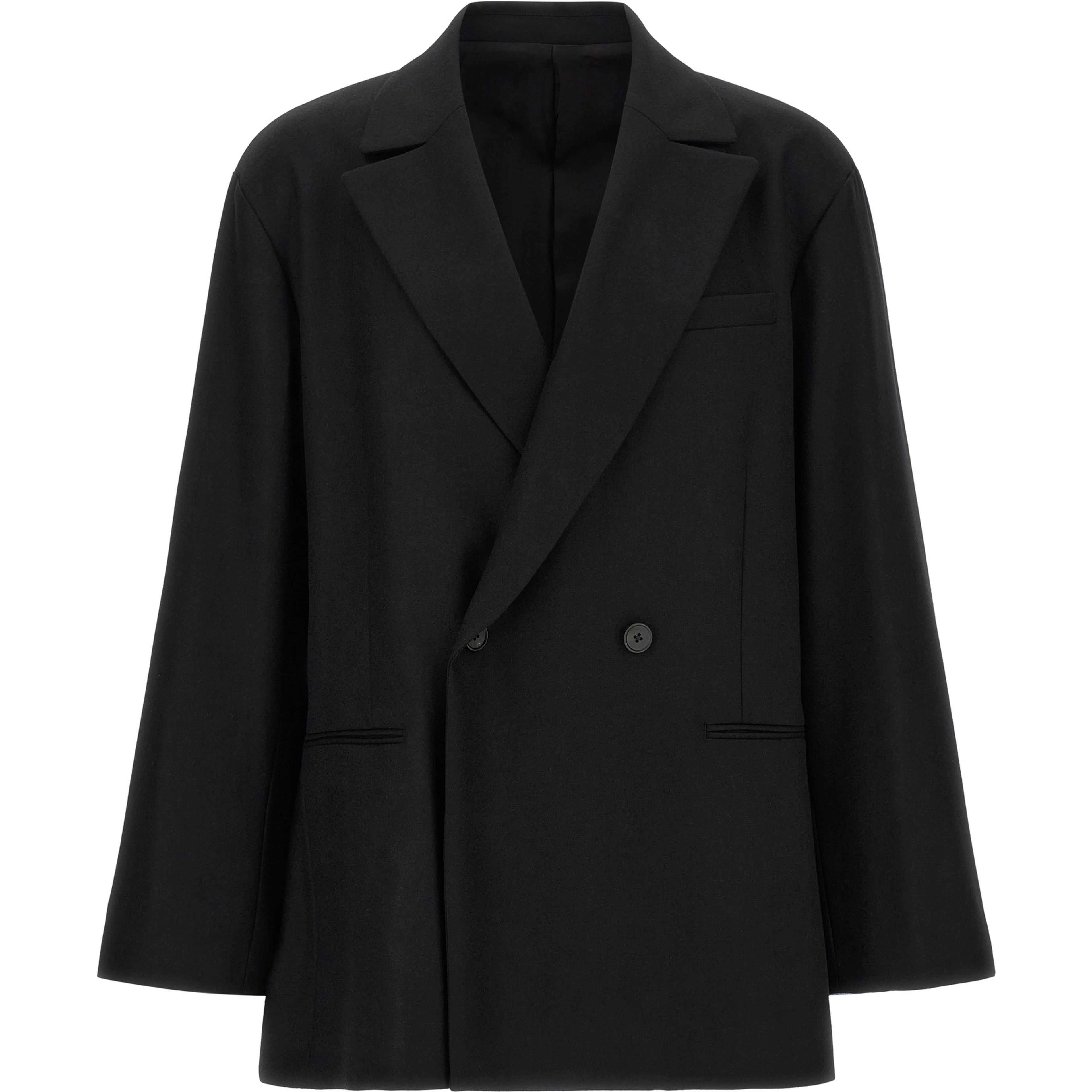 Black Wool Blazer