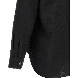 Black Polyester Blouse