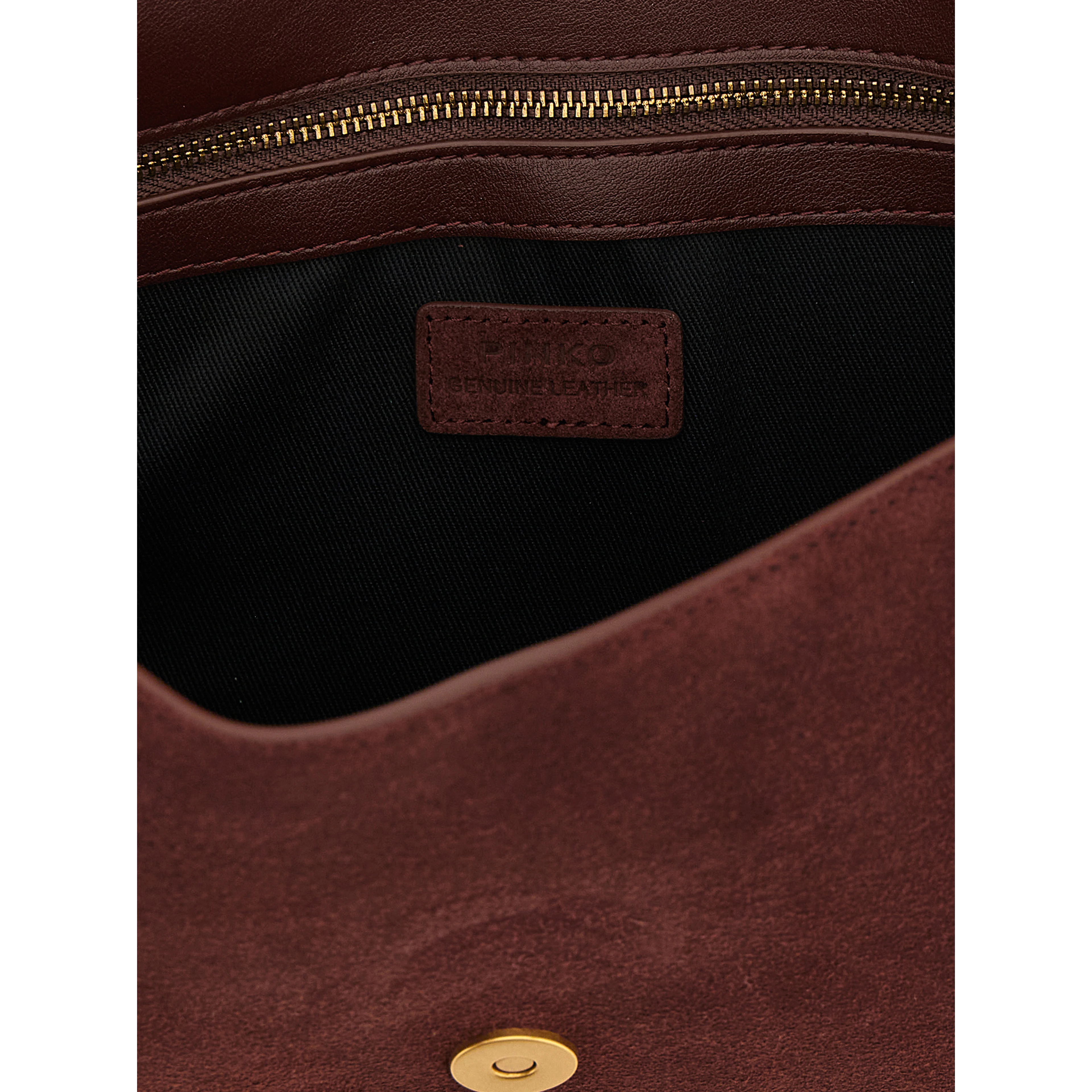 Bordeaux Calfskin Shoulder Bag